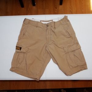 Ralph Lauren Khaki Cargo Shorts, size 32,